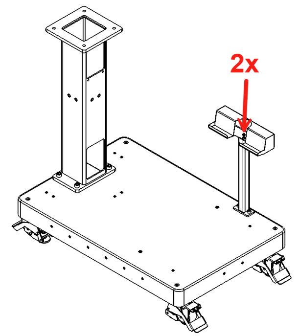 Tablet pedestal bracket