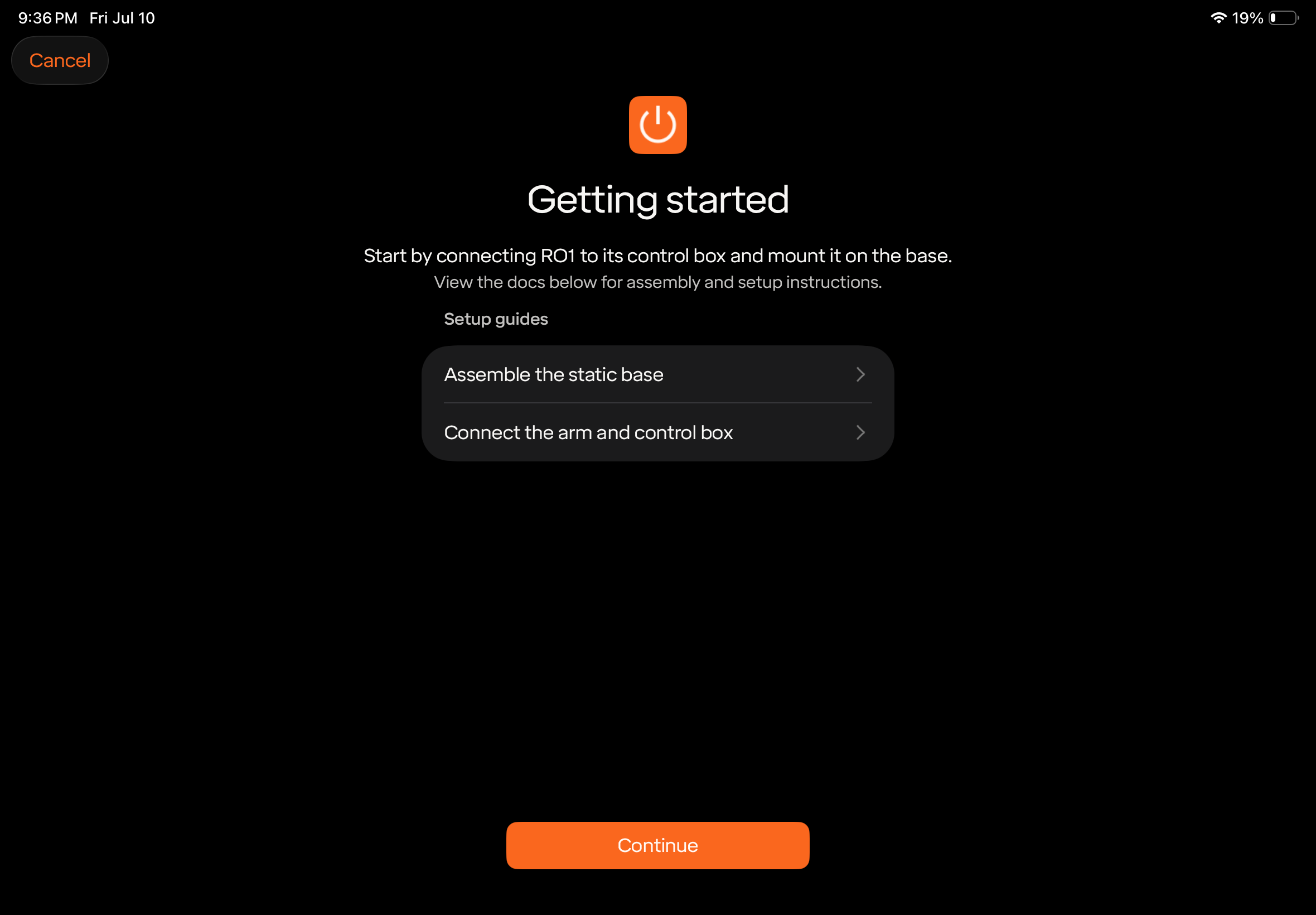 Getting started